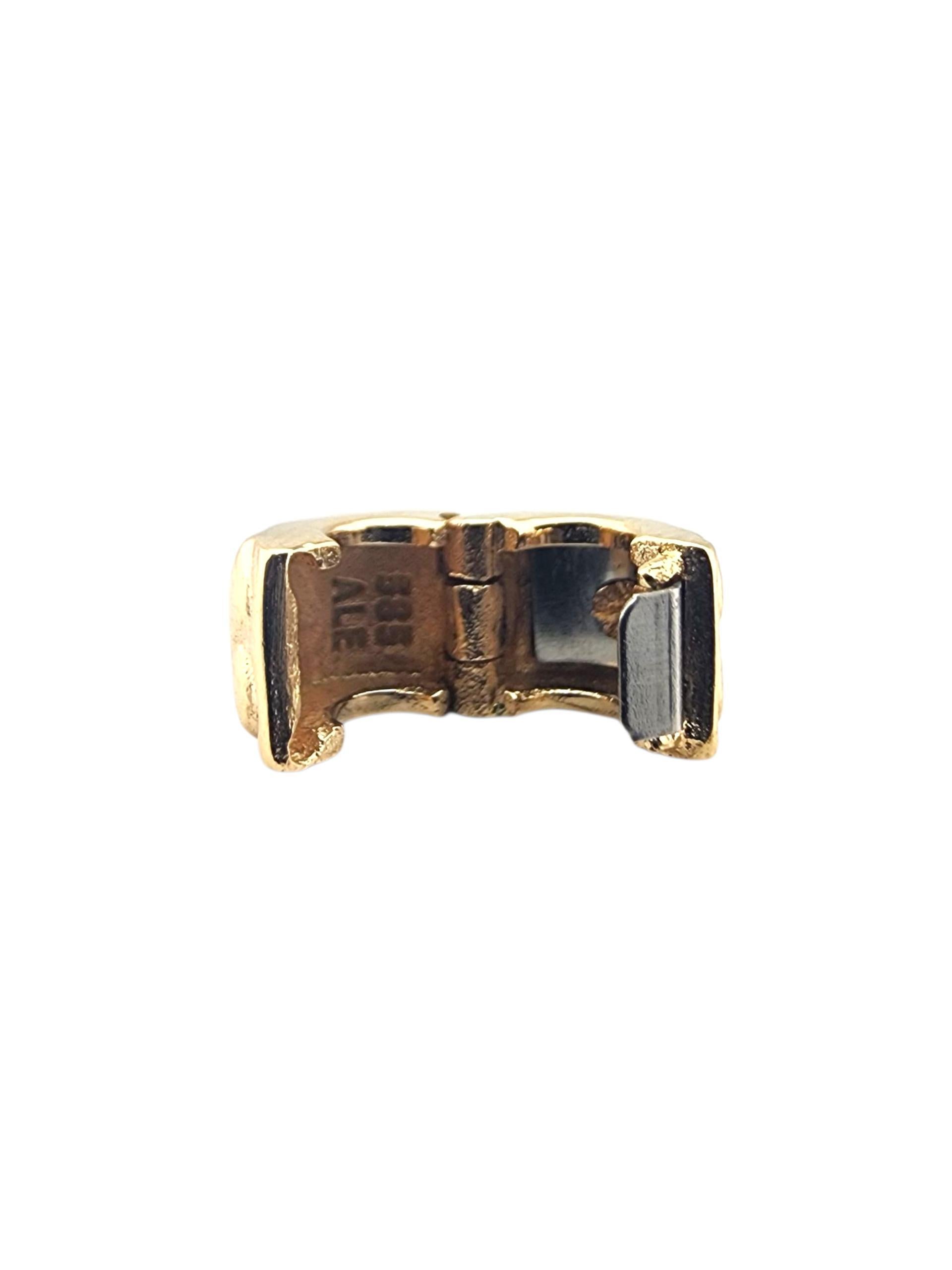Pandora Charm Clip Cuore in oro giallo 14 carati 750243 #23368 In condizioni buone in vendita a Washington Depot, CT