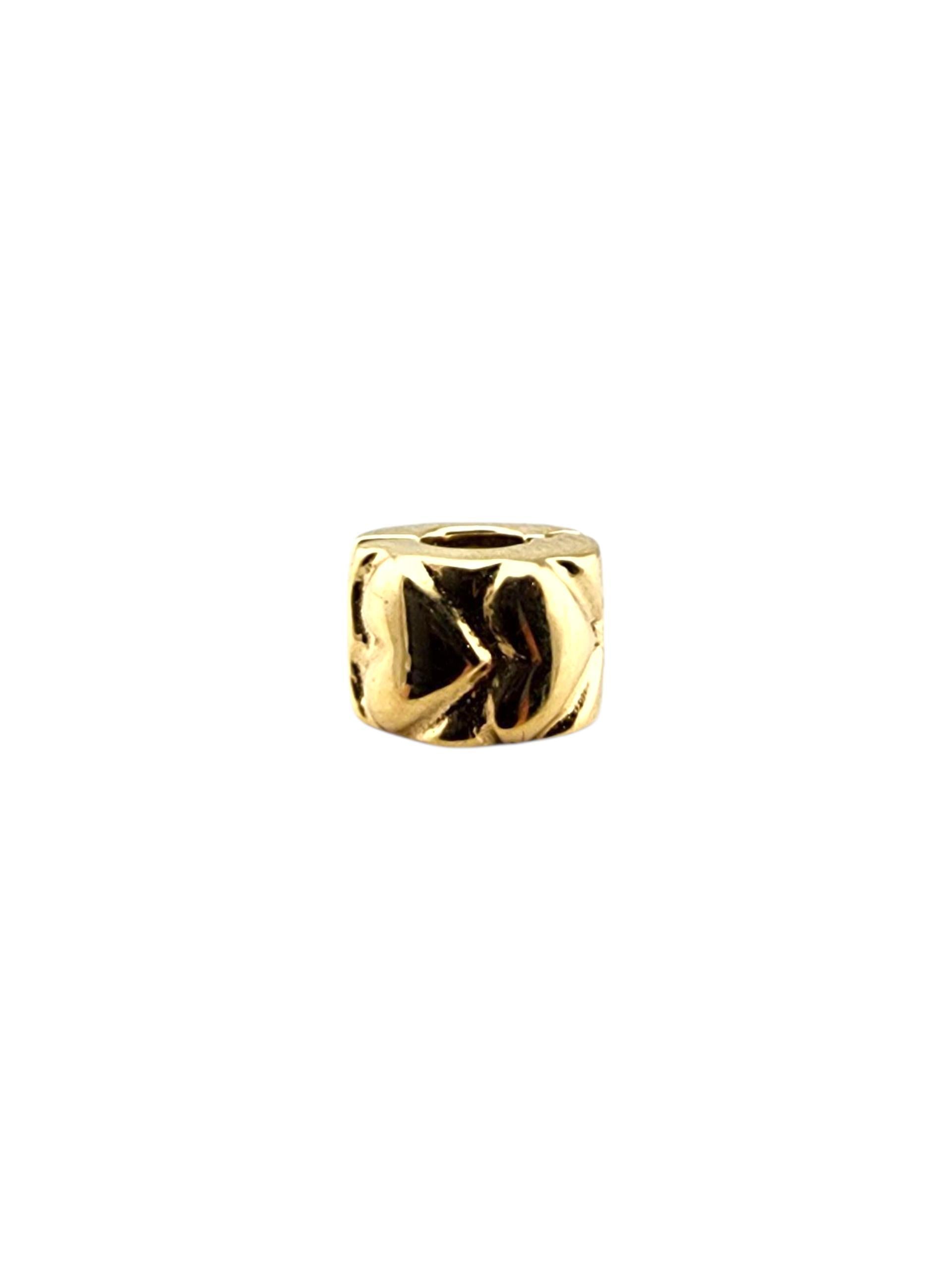 Contemporaneo Pandora Charm Clip Cuore in oro giallo 14 carati 750243 #23373 in vendita