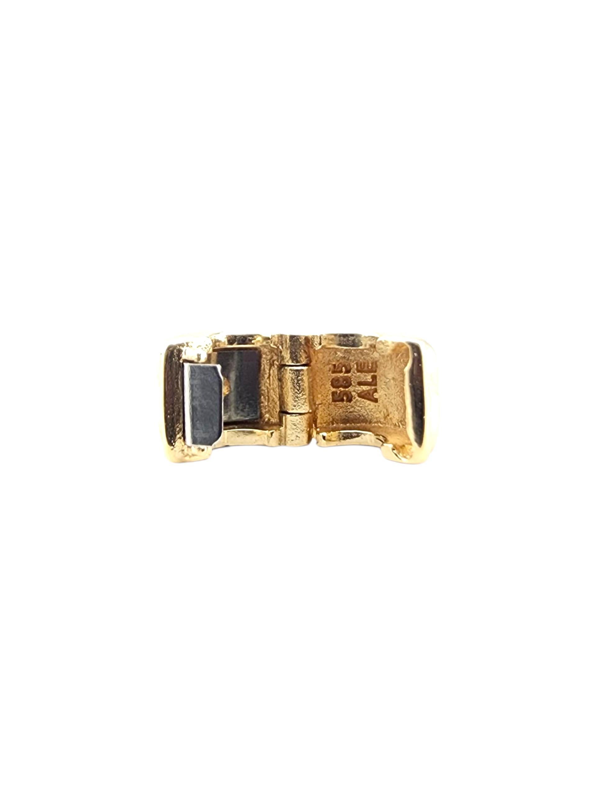 Donna Pandora Charm Clip Cuore in oro giallo 14 carati 750243 #23373 in vendita