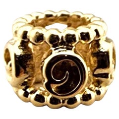 Pandora 14 Karat Gelbgold Ringe von Rosen Charme 750456 #23375