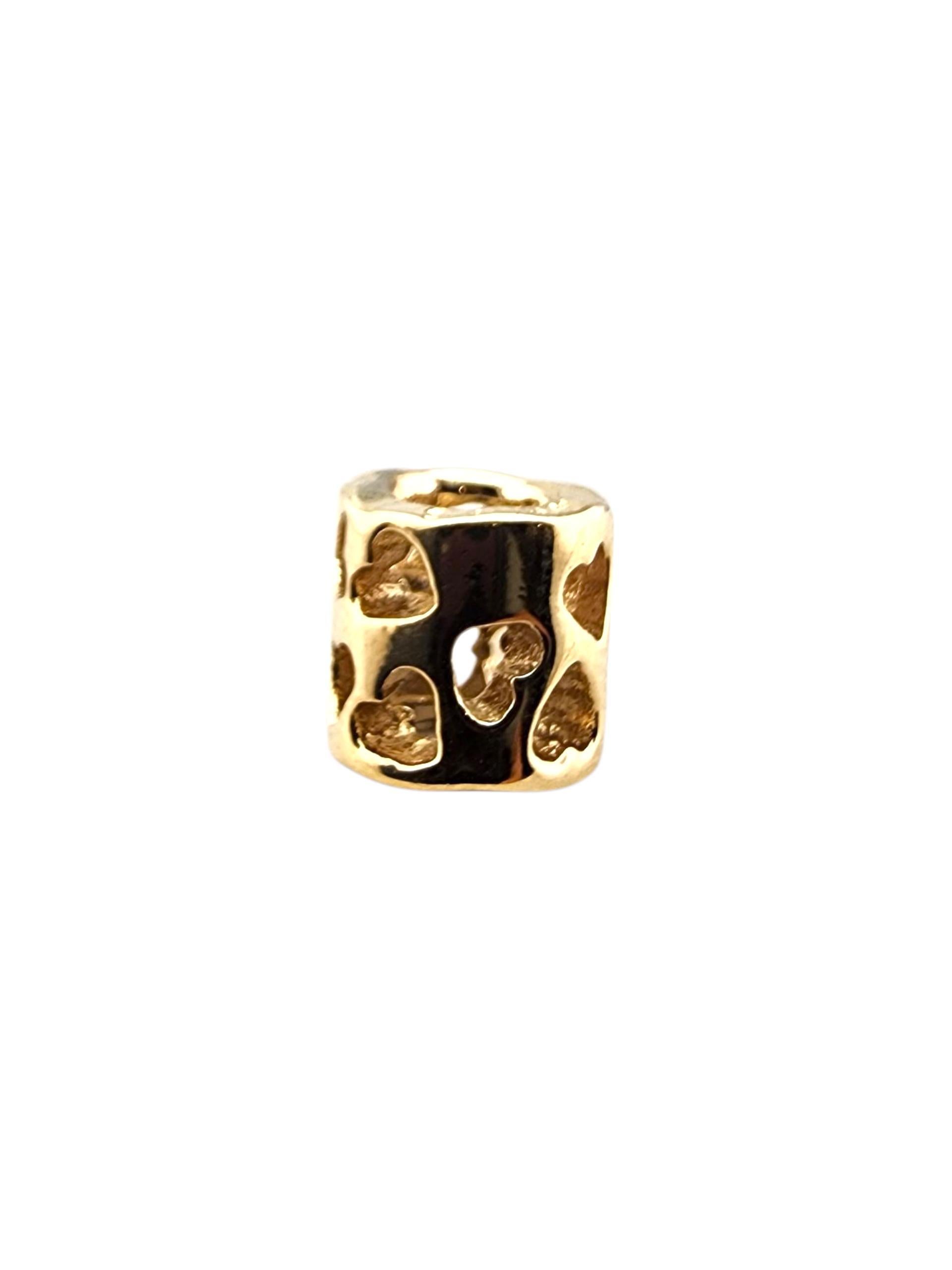 Contemporaneo Pandora, oro giallo 14 carati, Tunnel dell'Amore, Charm 750299 #23374 in vendita