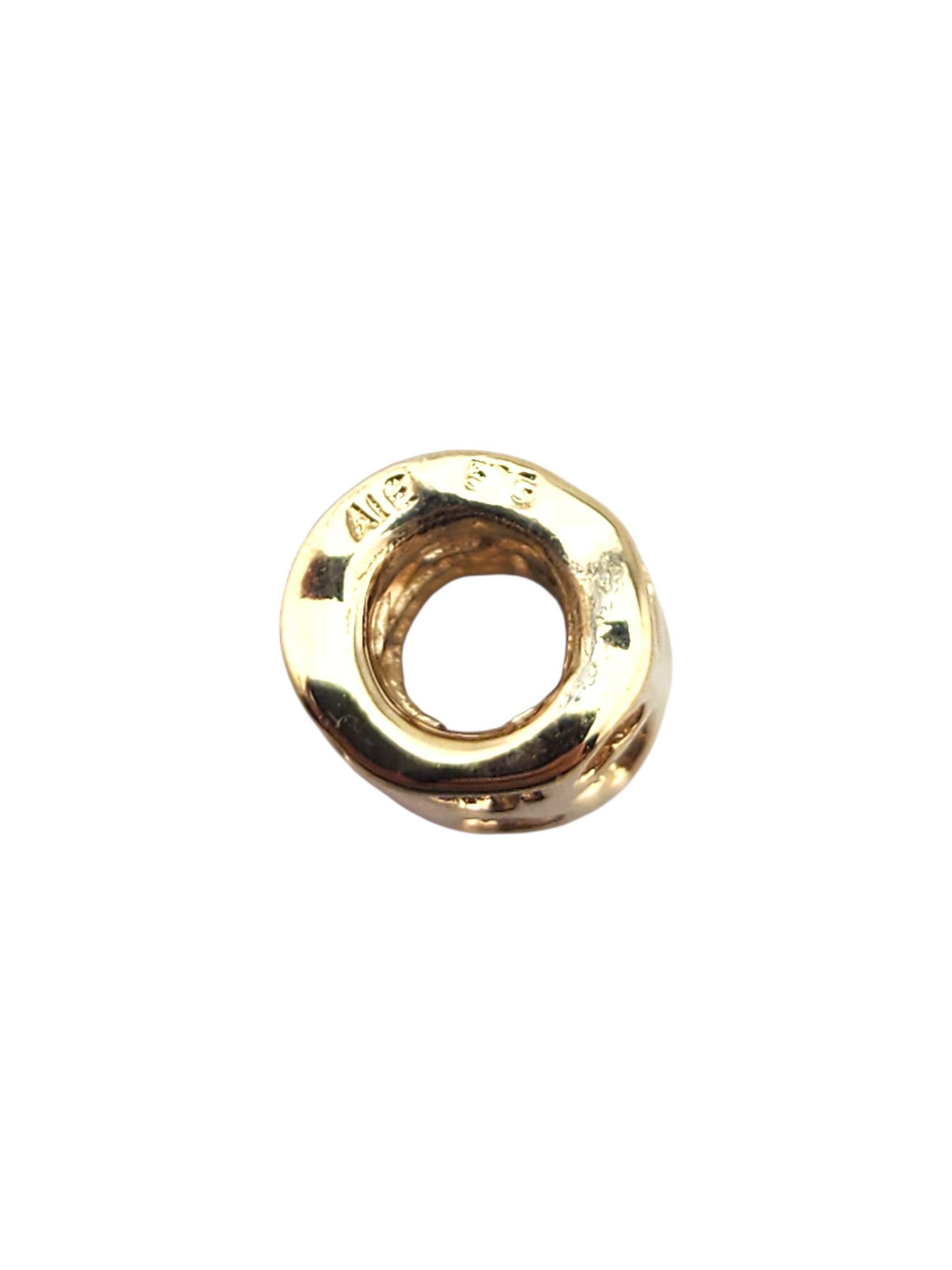 Pandora, oro giallo 14 carati, Tunnel dell'Amore, Charm 750299 #23374 In condizioni buone in vendita a Washington Depot, CT