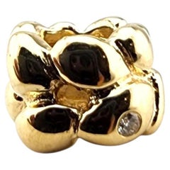 Pandora 14K Gelbgold Traum mit Diamant-Charme 750408D #23376