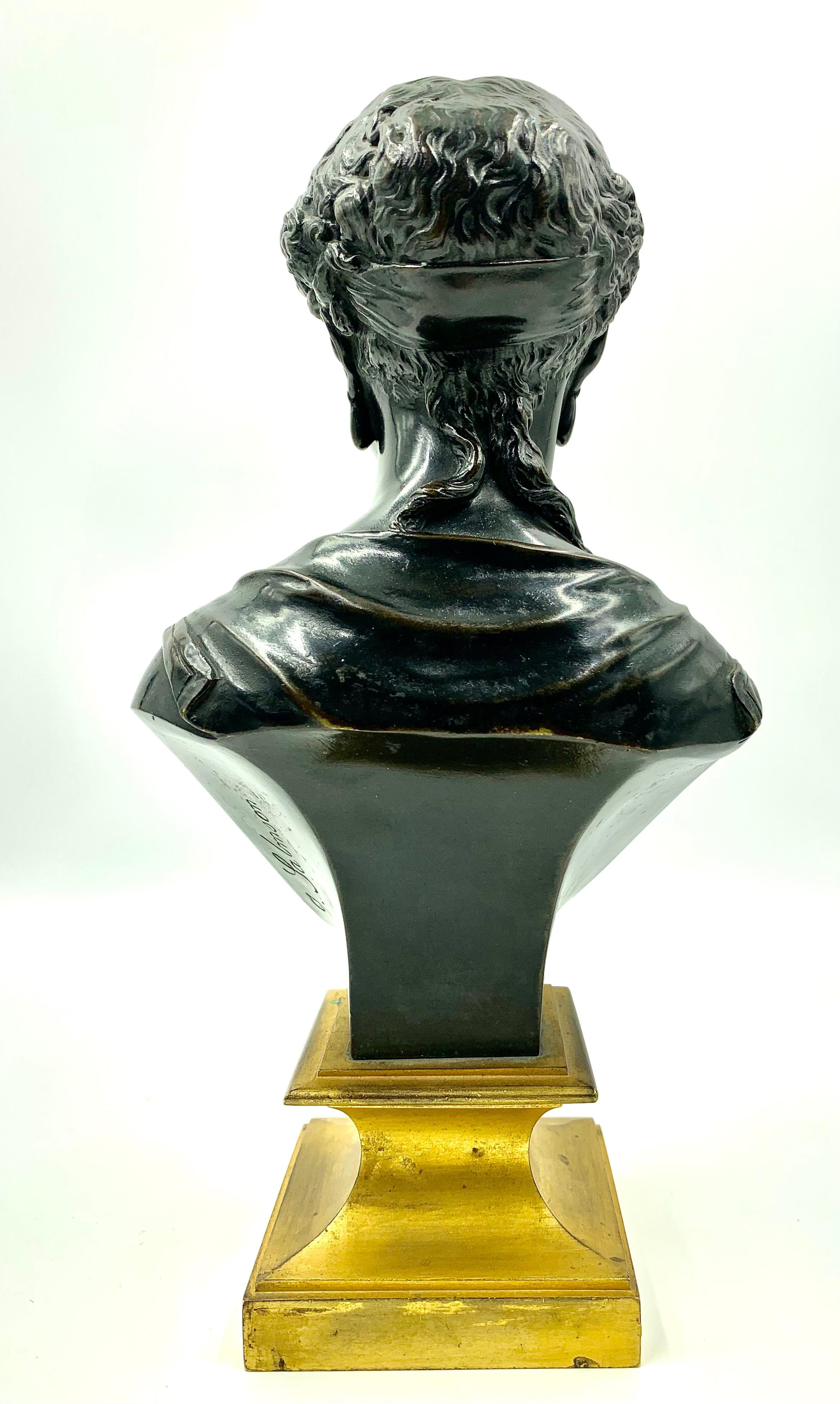 Pandora, 19th Century French Patinated Bronze, Jean Jules Salmson, 1823-1902 In Good Condition In New York, NY