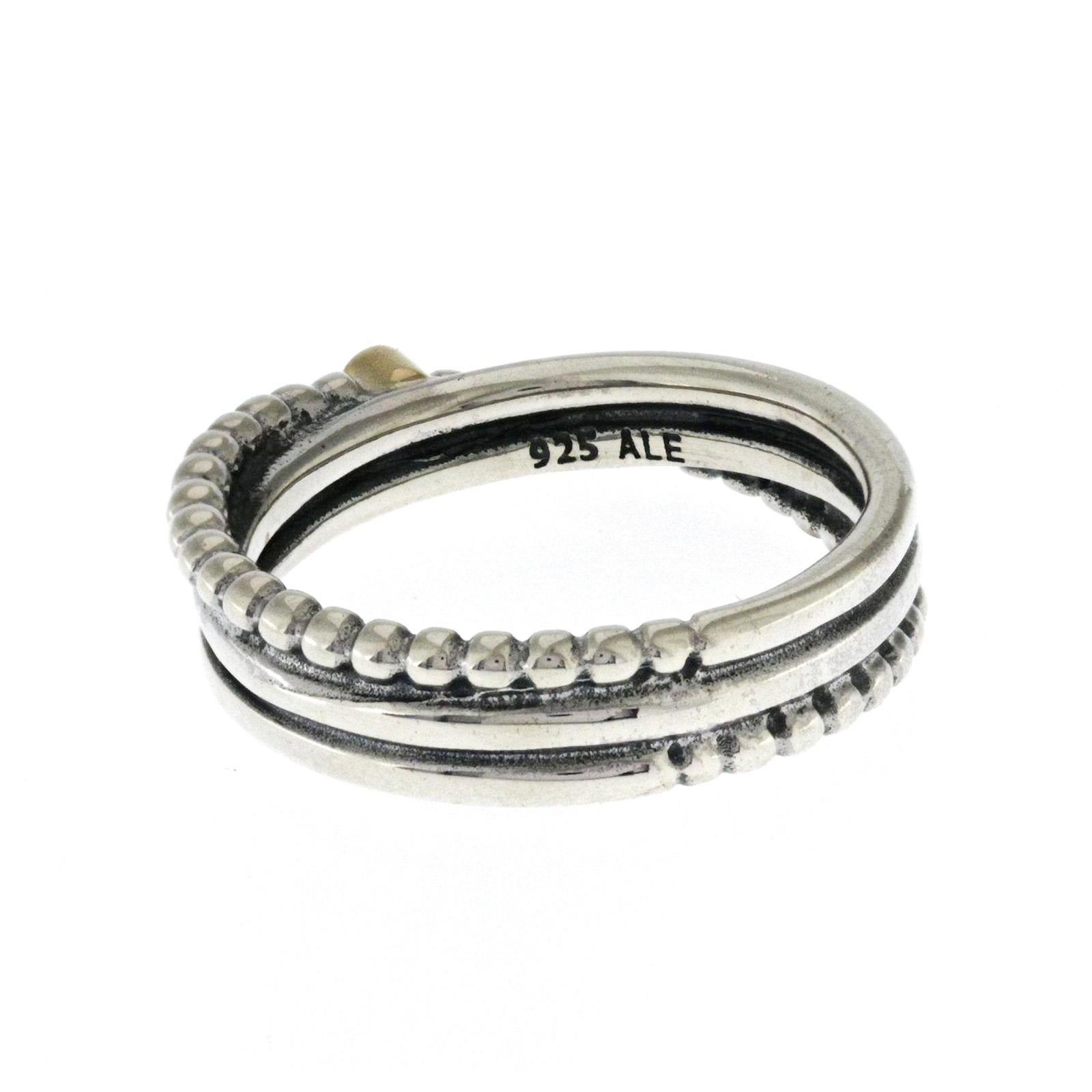 pandora twist ring