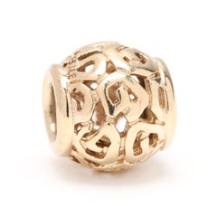 Pandora Amazing Charm, 14k Yellow Gold, Length 9.8 mm