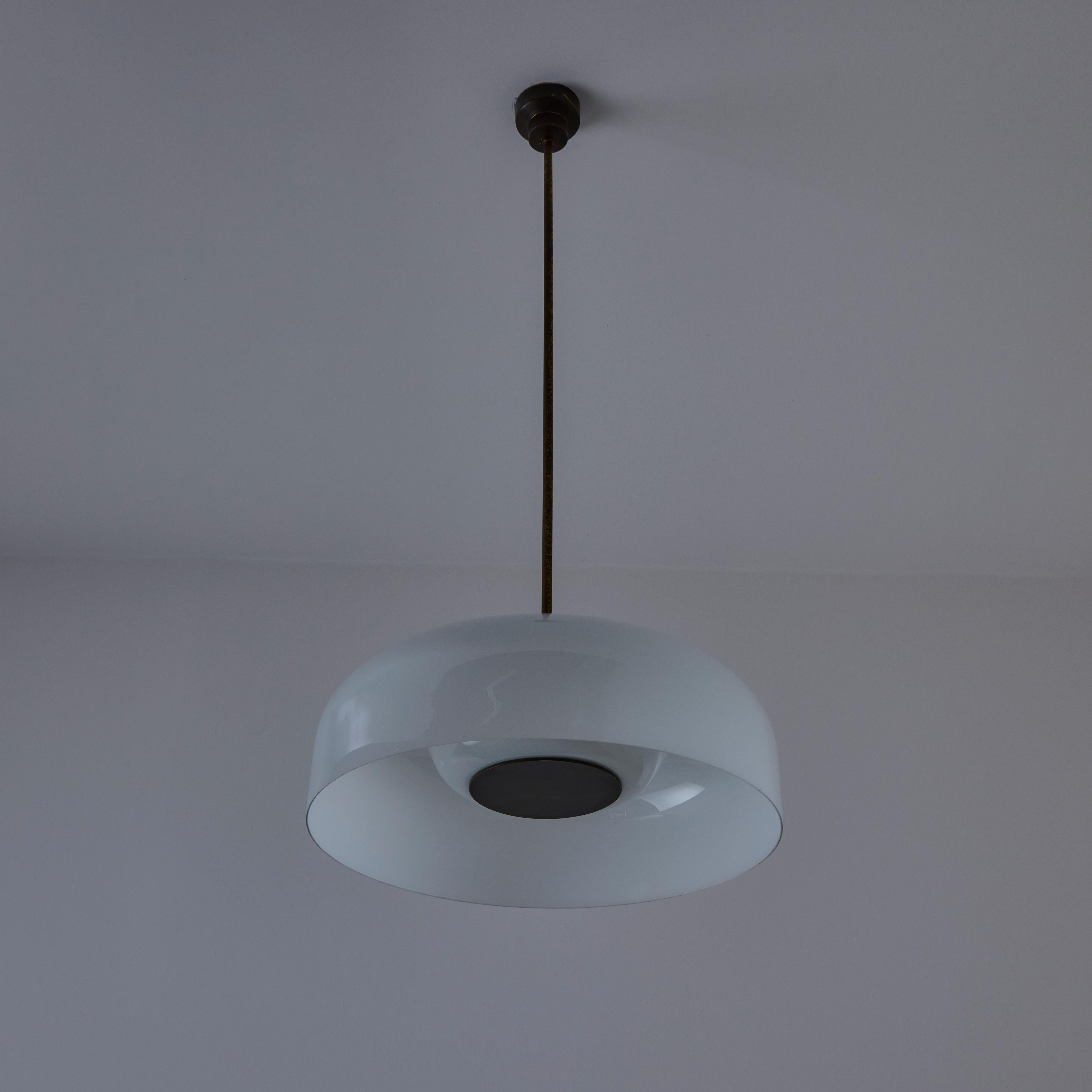 Brass 'Pandora' Ceiling Light by Sergio Mazza for Artemide