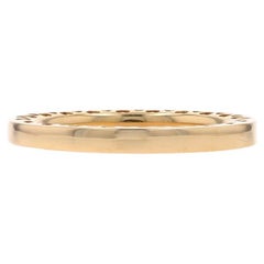 Pandora Classic Hearts of Pandora Ring Yellow Gold 14k Sz 5 1/4 Love Band 156238
