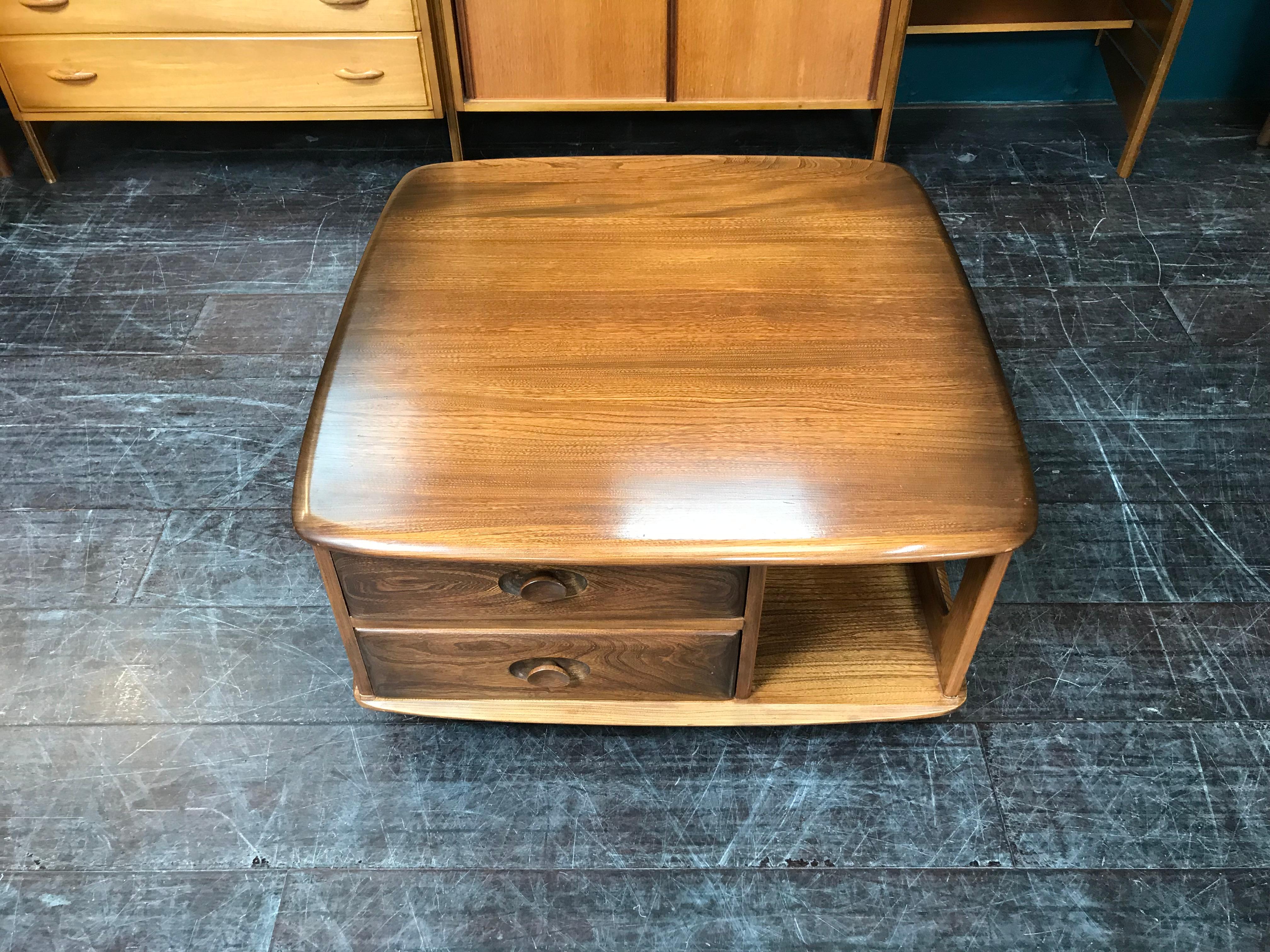Pandora Coffee Table By Lucian Ercolani For Ercol Golden Dawn