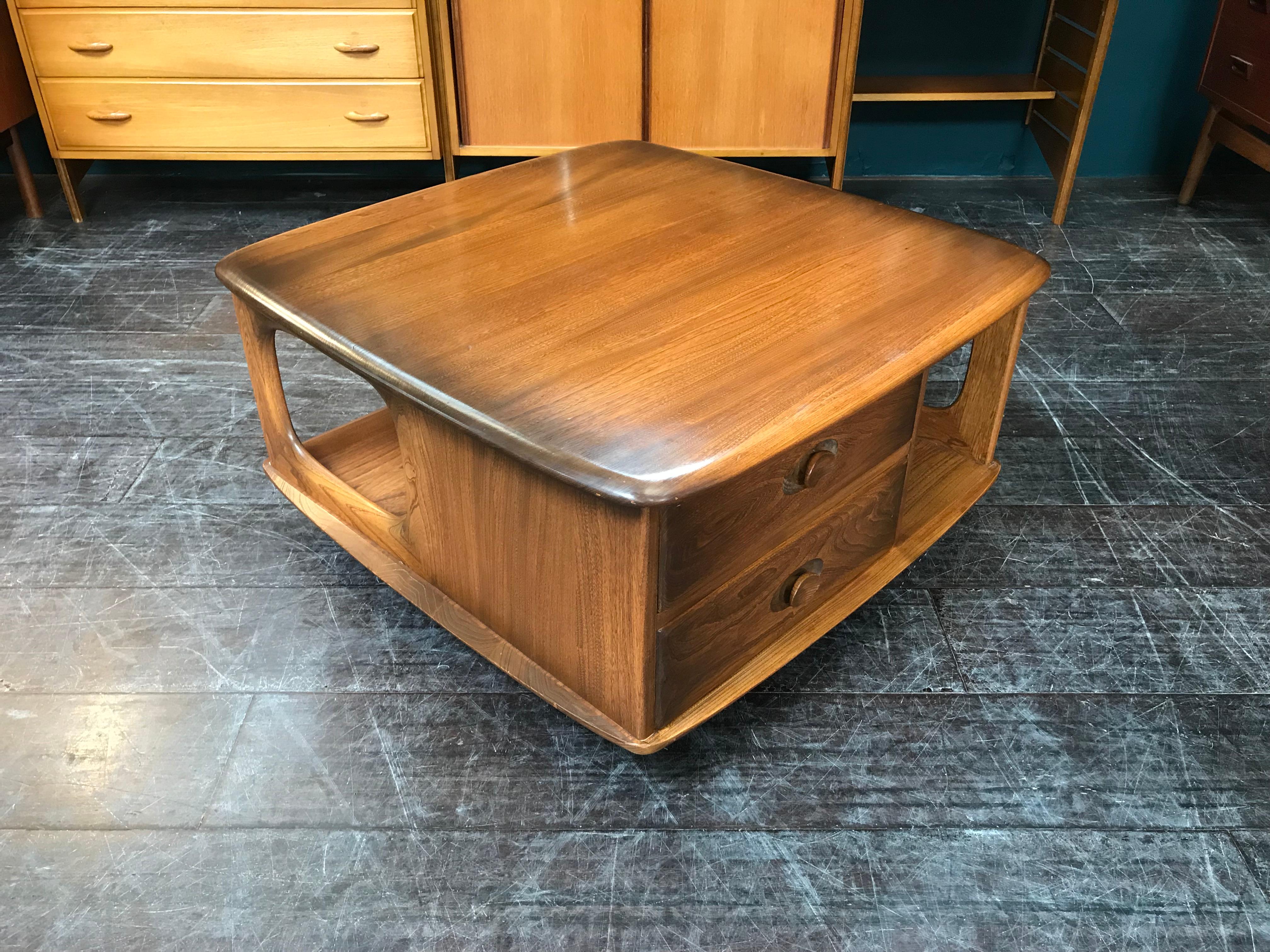 Pandora Coffee Table By Lucian Ercolani For Ercol Golden Dawn
