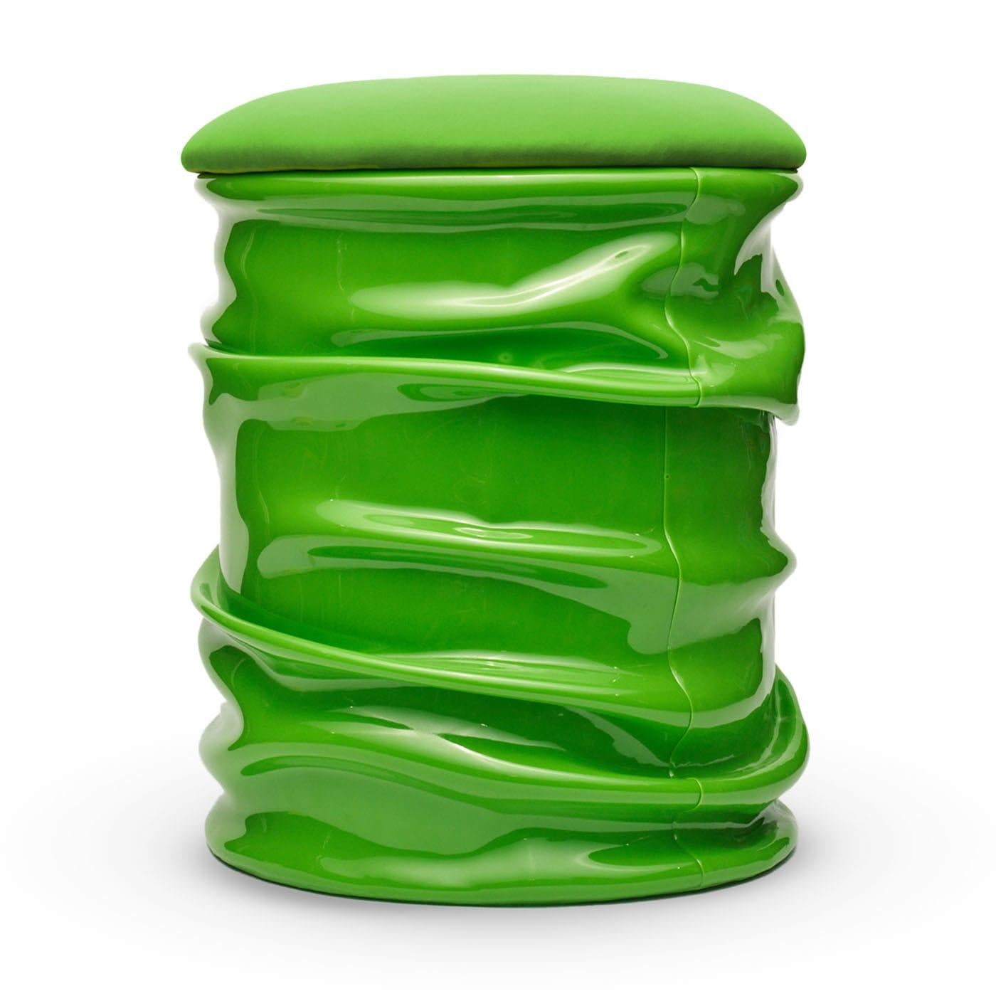 Pandora Green Pouf In New Condition For Sale In Milan, IT