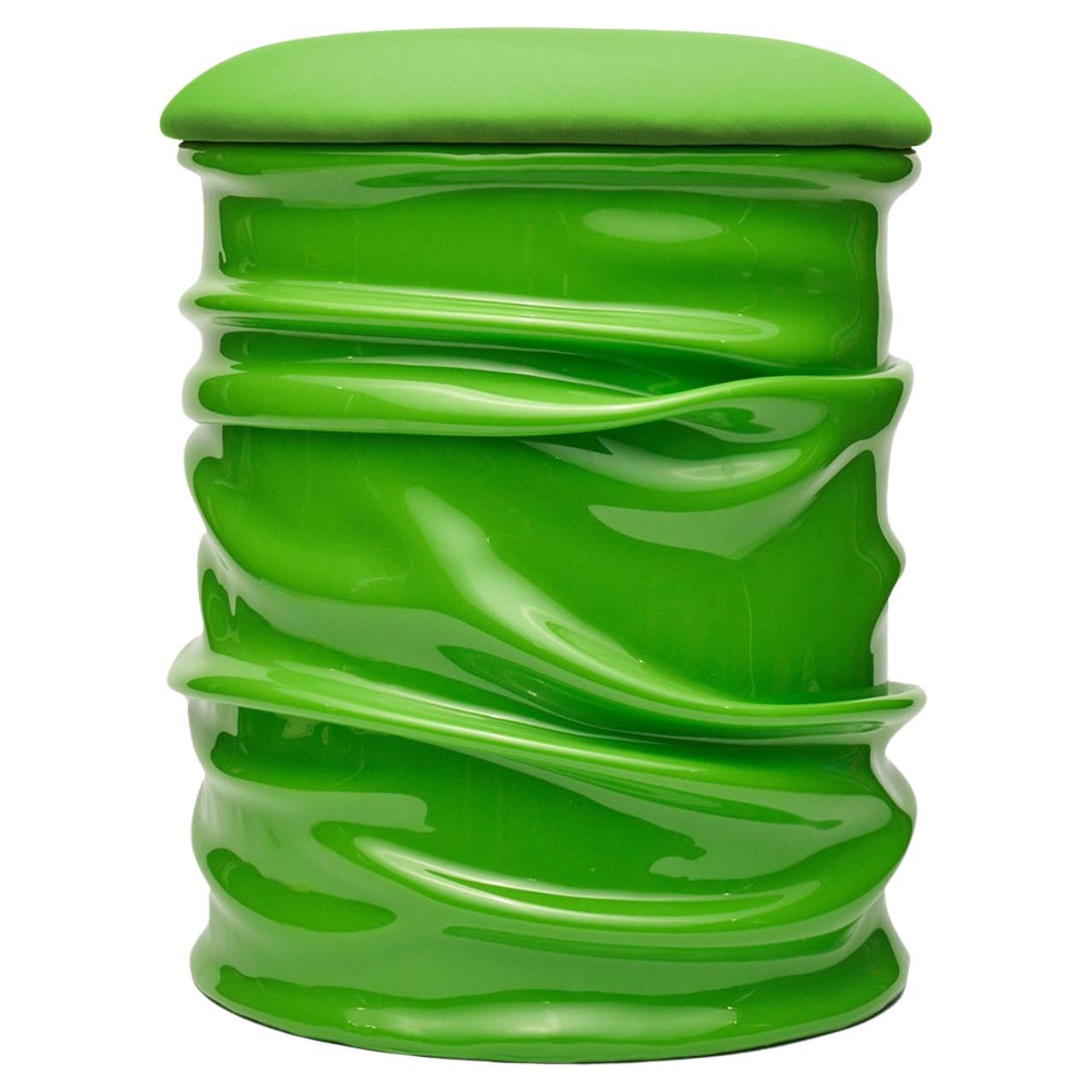 Pandora Green Pouf
