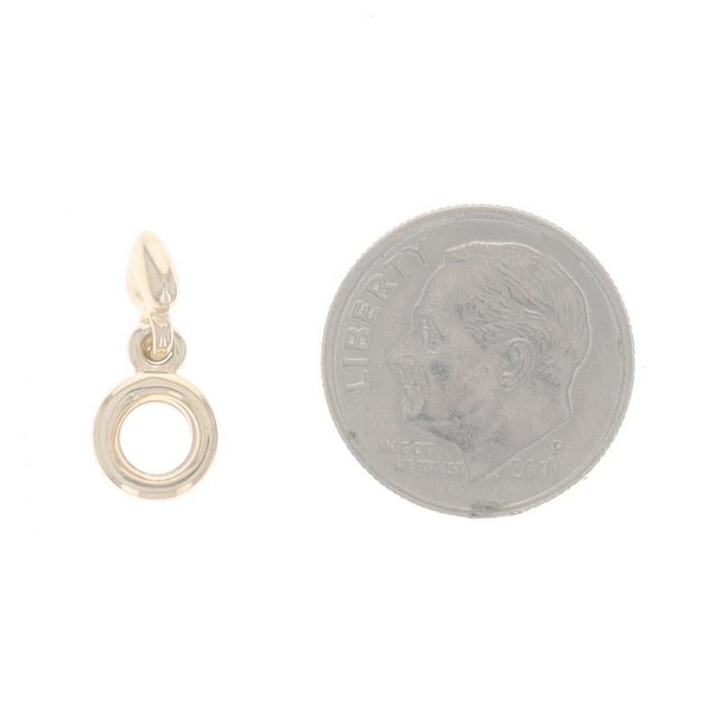 Pandora Hängendes Herz-Anhänger-Charm - Gelbgold 14k Love 750198 Damen