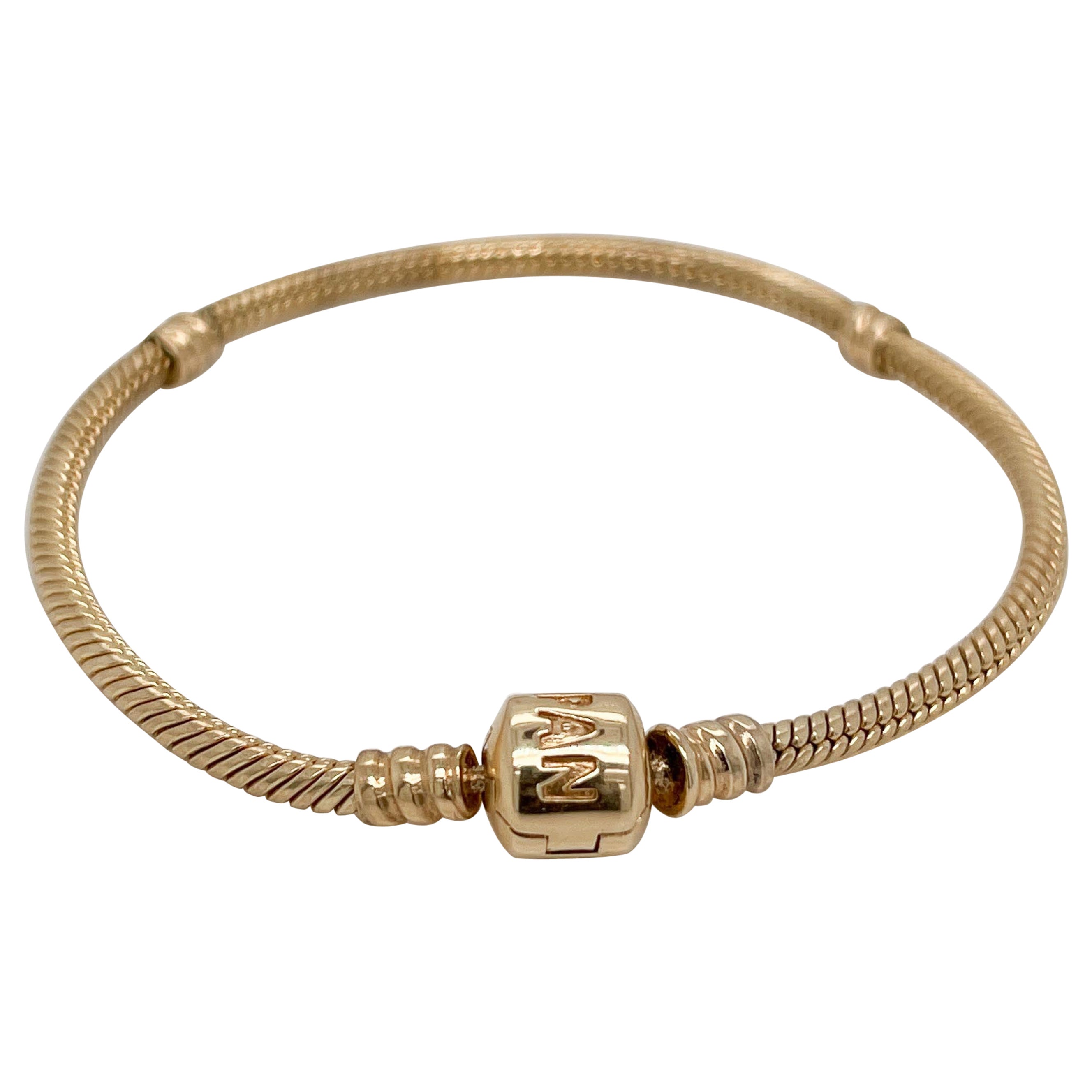 Pandora Momenti Bracciale con catena a serpente in oro 14K