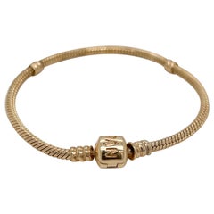 Pandora Momenti Bracciale con catena a serpente in oro 14K