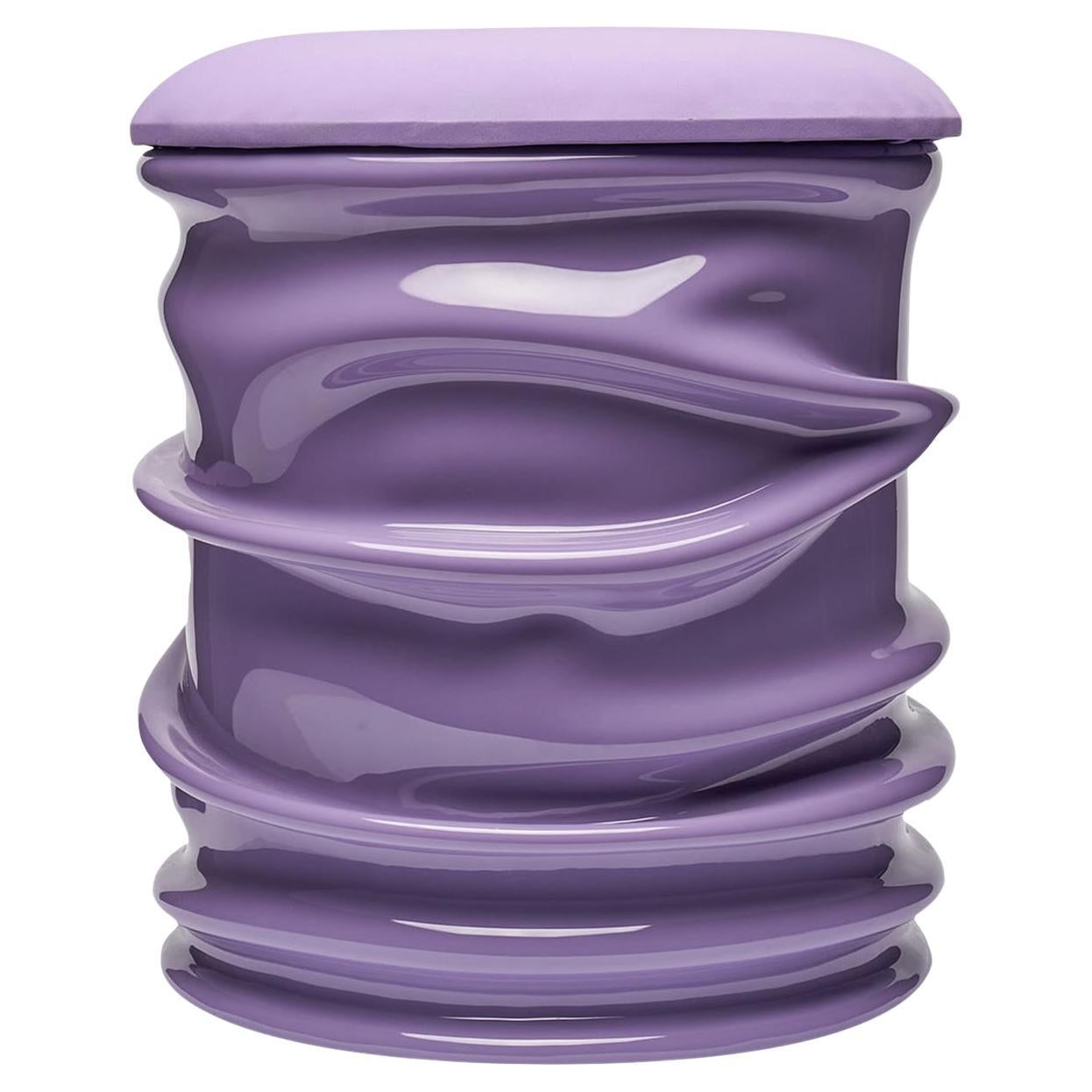 Pandora Purple Pouf