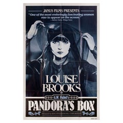 Vintage Pandora's Box R1982 U.S. One Sheet Film Poster