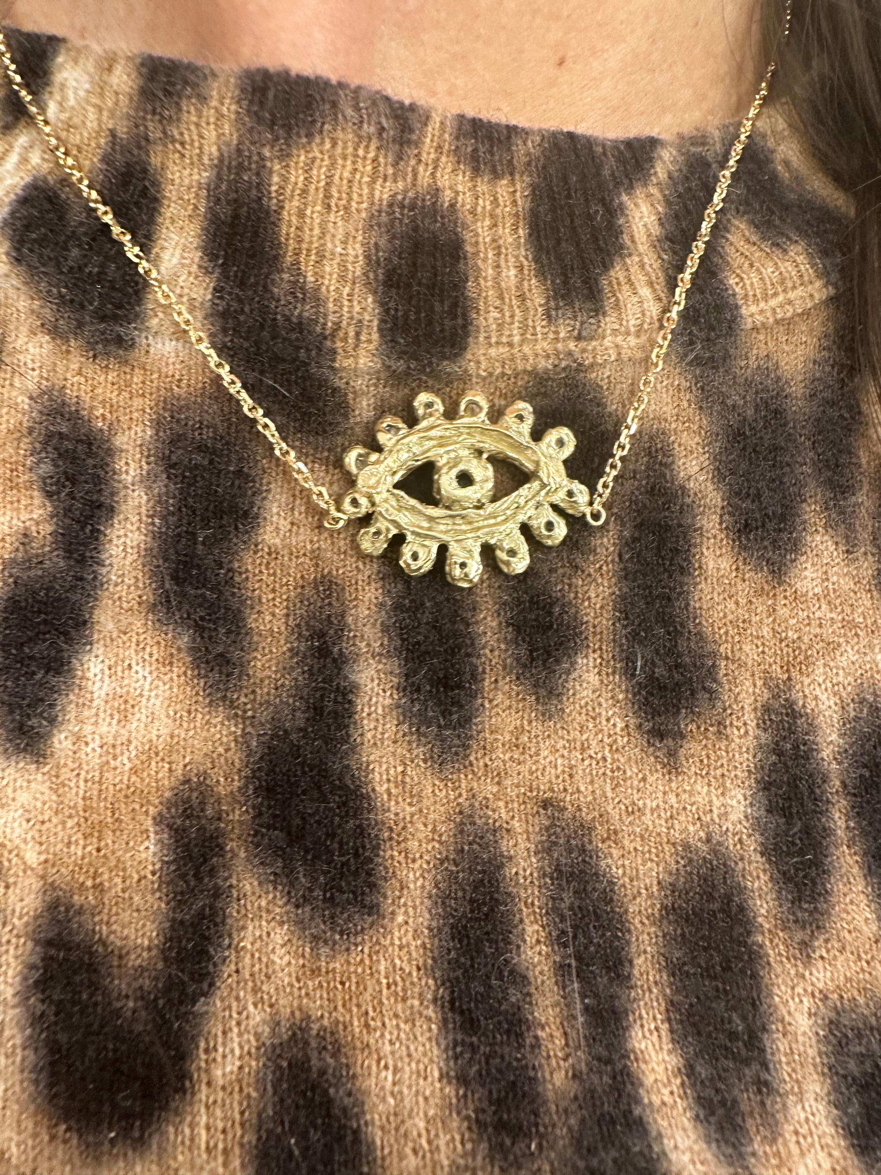 pandora evil eye necklace