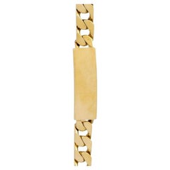 Panel Bracelet with Identity Plate