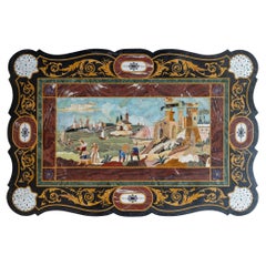 Vintage Panel - Neapolitan Countryside Landscape