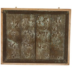 Panel on Hinges in Metal