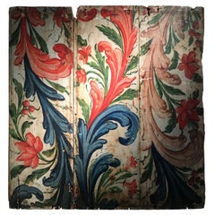 Panel Painted with Flowers, circa 1600, France