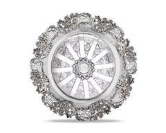 Panel Pattern Cut Glass Bowl By Hawkes