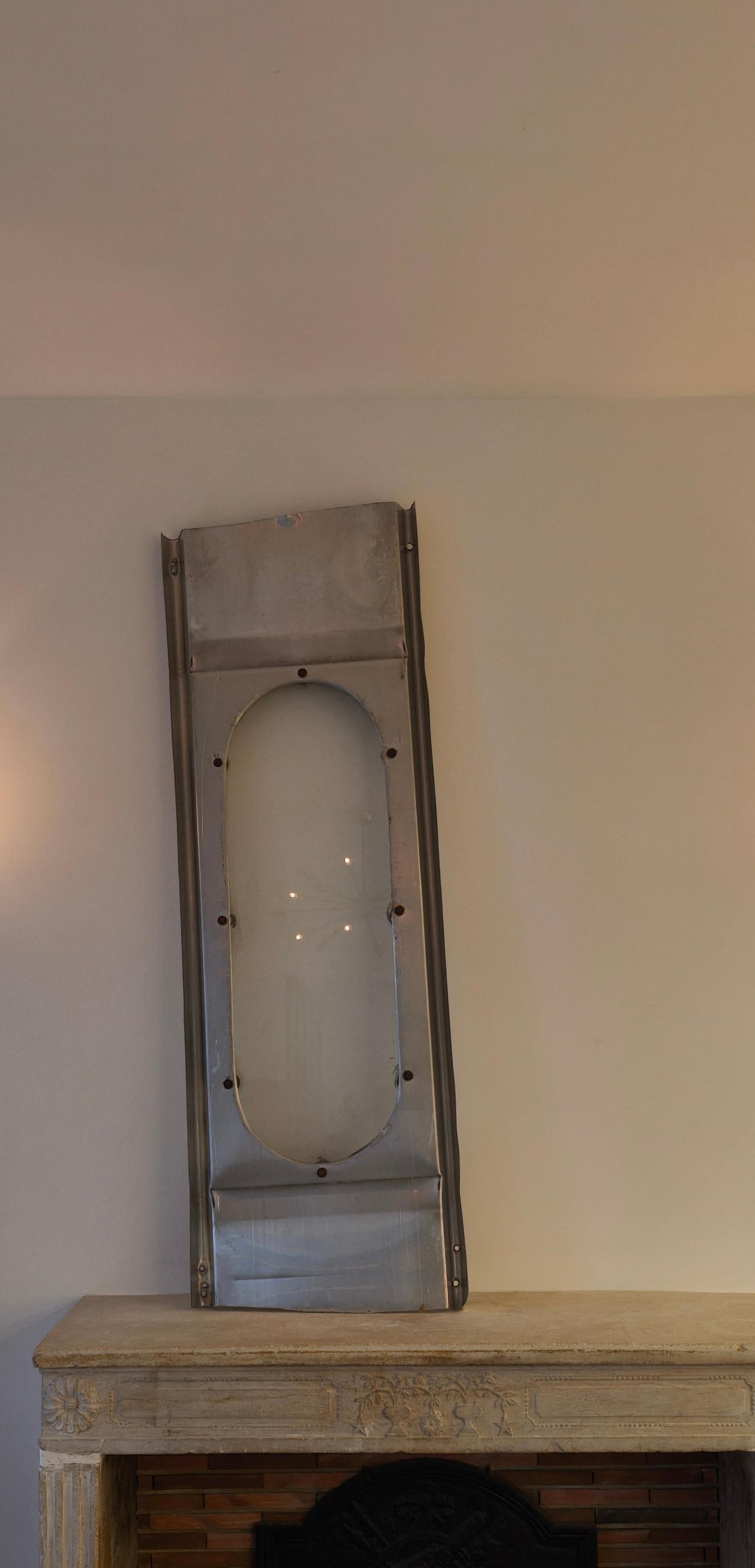 Panel with glass porthole - 1960 Jean Prouvé - Studal For Sale 13