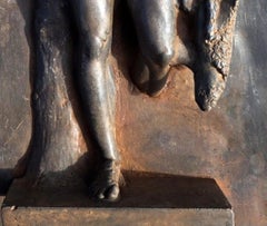 TAFELBILD MIT JASON UND DEM GOLDENEN VLIES – MALTA, Anfang des 20. Jahrhunderts