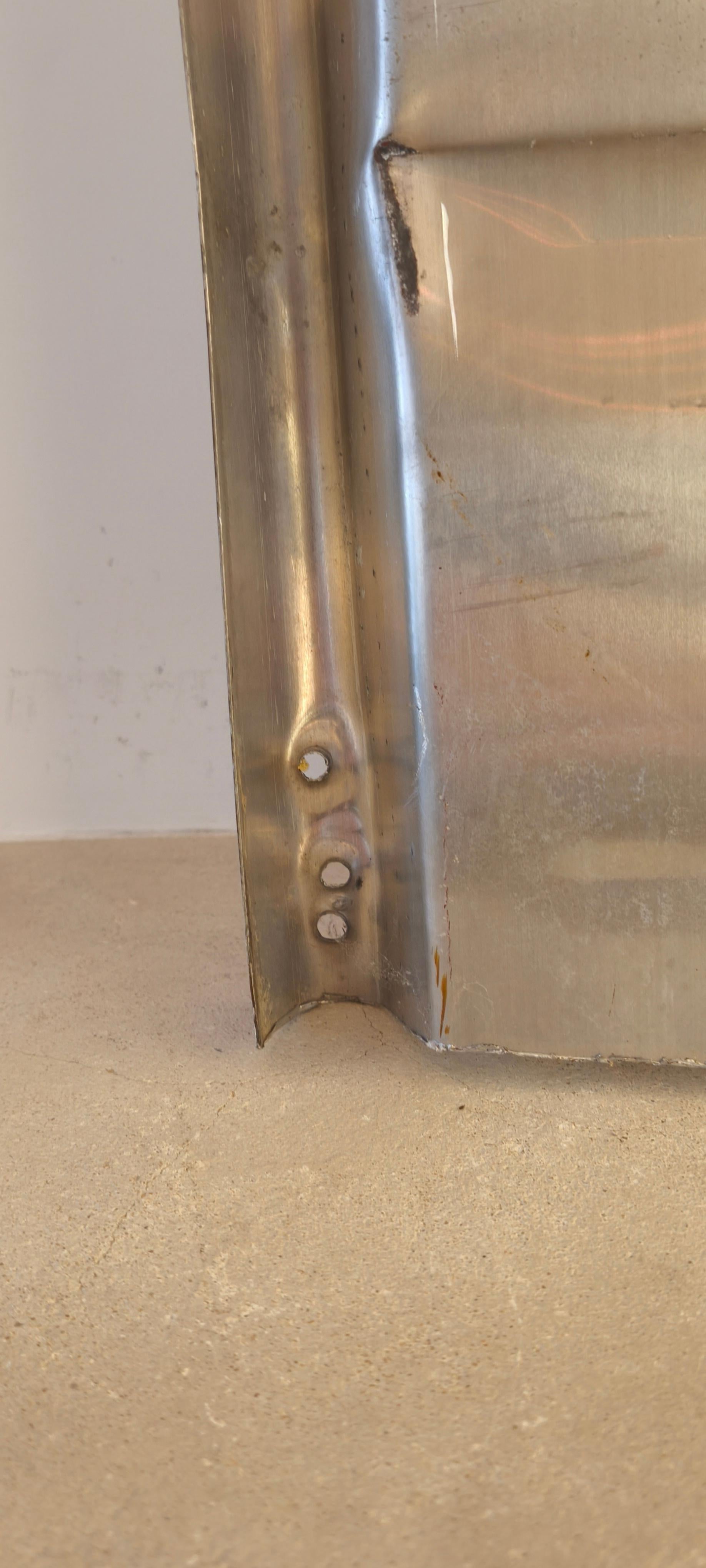 Panel with Porthole in aluminium - 1960 Jean Prouvé - Studal - France 11