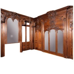 Paneled Boiserie from the Chateau Du Razat