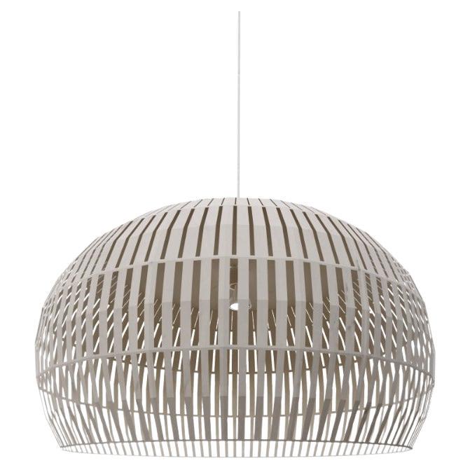 Panelitos Cipolla Medium Cold Grey di Piegatto, una lampada scultorea contemporanea