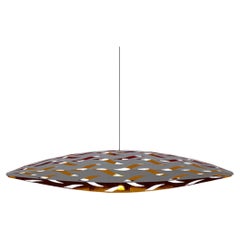 Panelitos Corozo by Piegatto, a Sculptural Ceiling Lamp