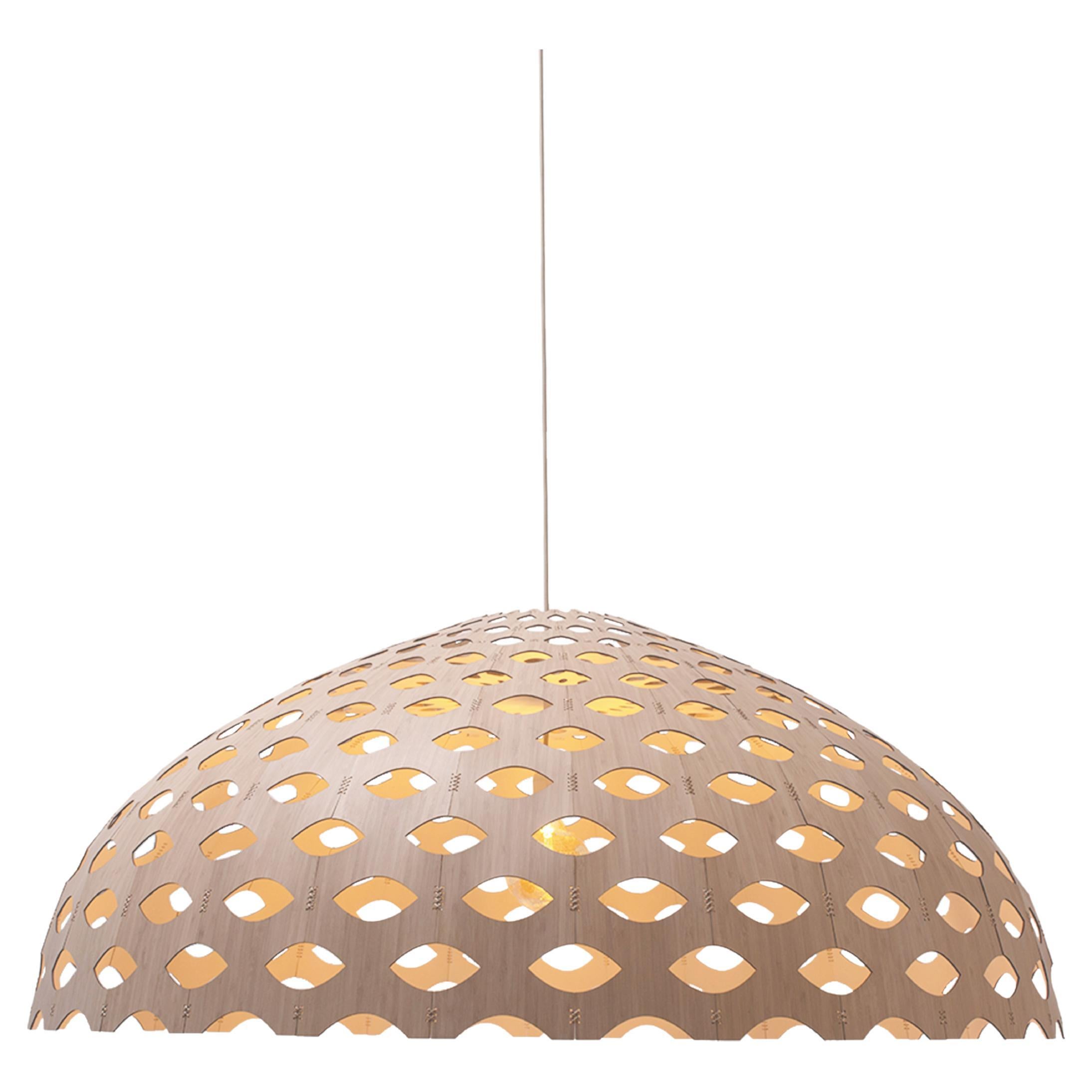 Panelitos Dome Lamp Medium by Piegatto, a Contemporary Sculptural Lamp For Sale