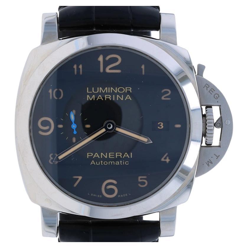 Panerai 1950 Luminor Marina Men's Watch PAM01359 Stainless Automatic 1 Yr Wnty