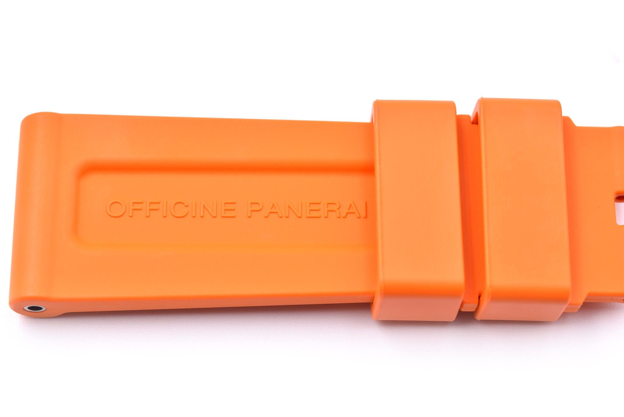 panerai accordion rubber strap