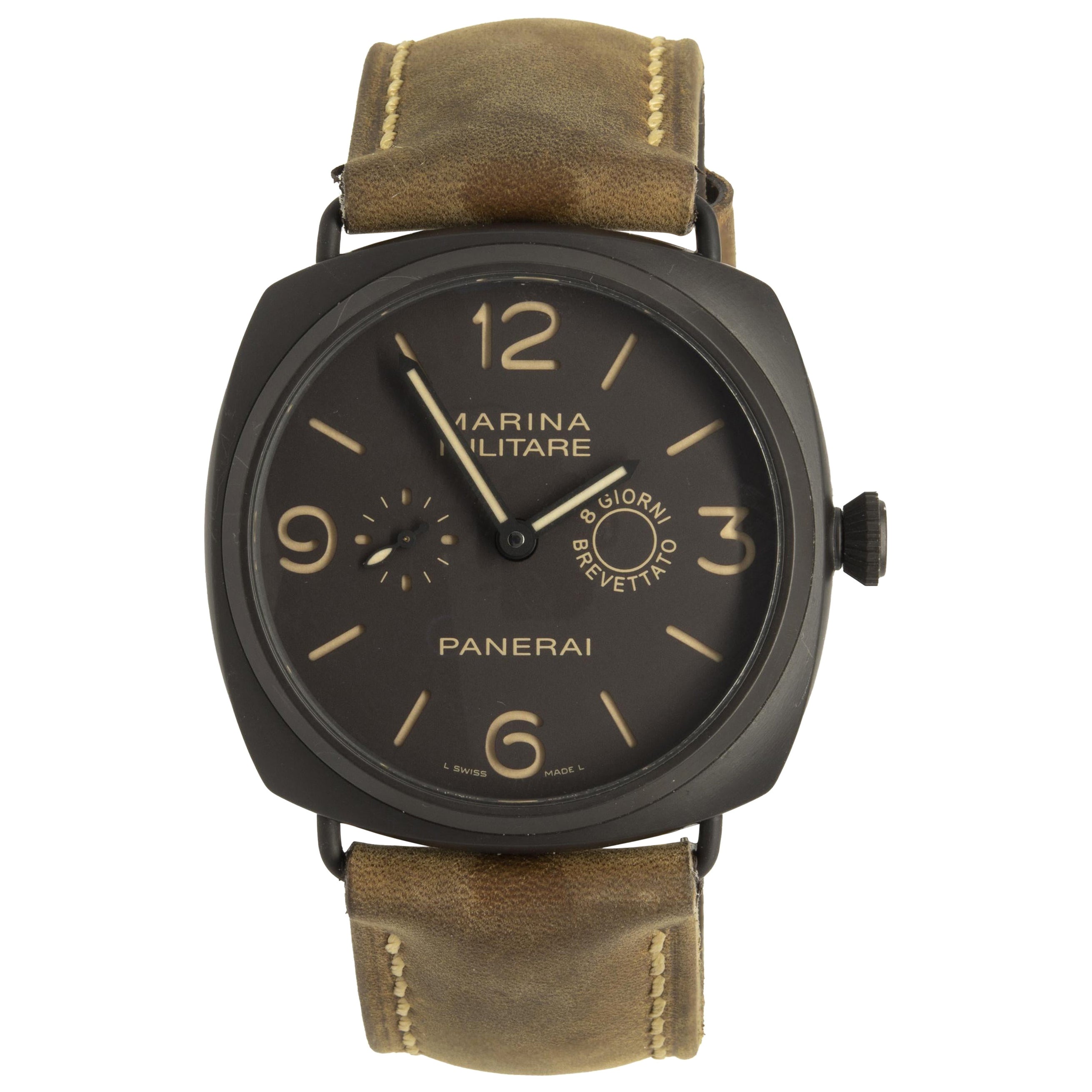 Panerai Schwarzer Keramik Radiomir Composite Marina Militare PAM 339