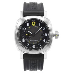 Panerai Ferrari Gran Turismo Steel Black Dial Automatic Mens Watch F6654 