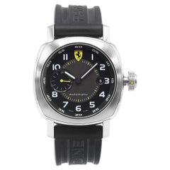 Panerai Ferrari Gran Turismo Steel Black Dial Automatic Mens Watch F6654