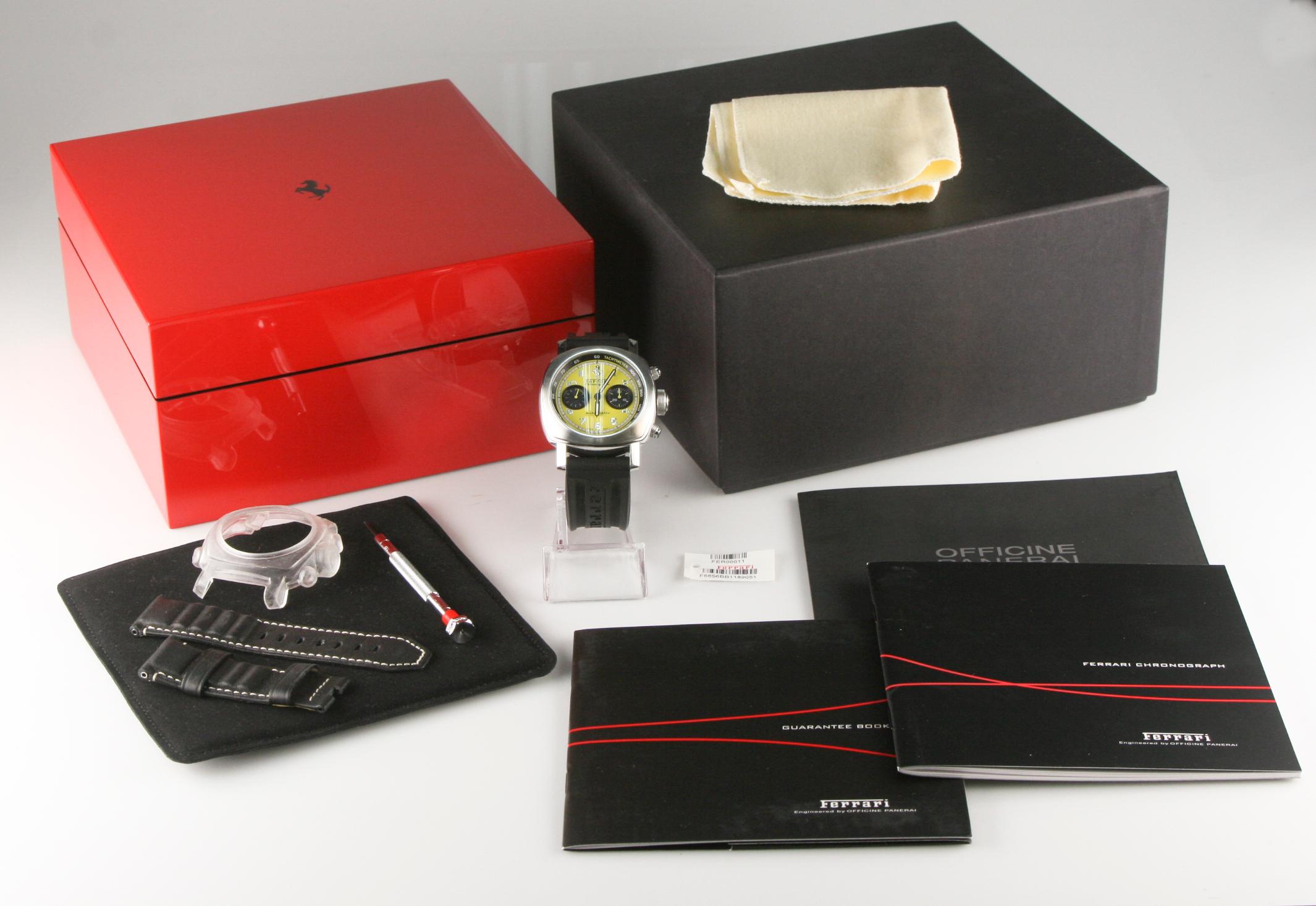 Panerai Ferrari Granturismo Chronograph Men's Automatic Watch Model FER00011 8