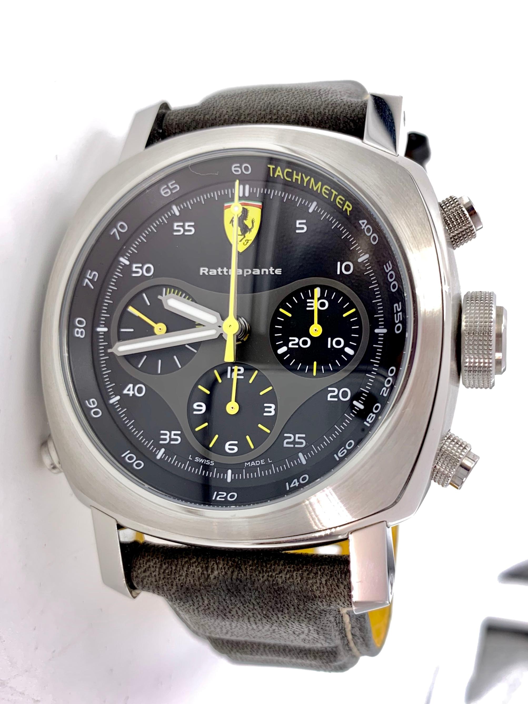 rattrapante ferrari watch