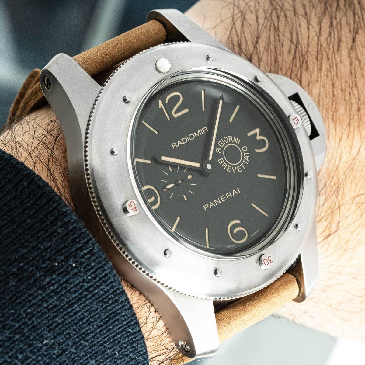 Panerai Limited Edition Radiomir Egiziano 60MM PAM00341 For Sale 7