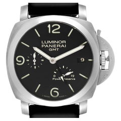 Used Panerai Luminor 1950 3 Days GMT Mens Watch PAM00320