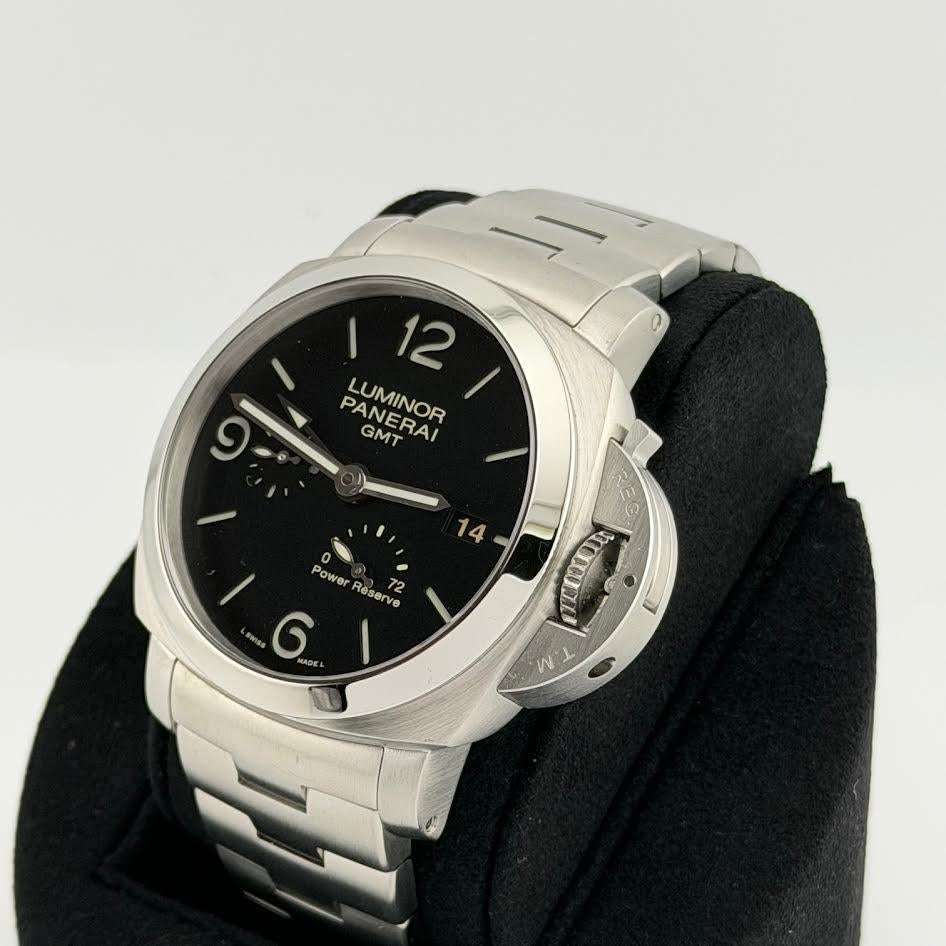 Panerai Luminor 1950 3 Tage GMT Gangreserve PAM00347 PAM 347 44mm Box Papier im Angebot 3