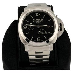 Panerai Luminor 1950 3 Días GMT Reserva de marcha PAM00347 PAM 347 44mm Caja Papel