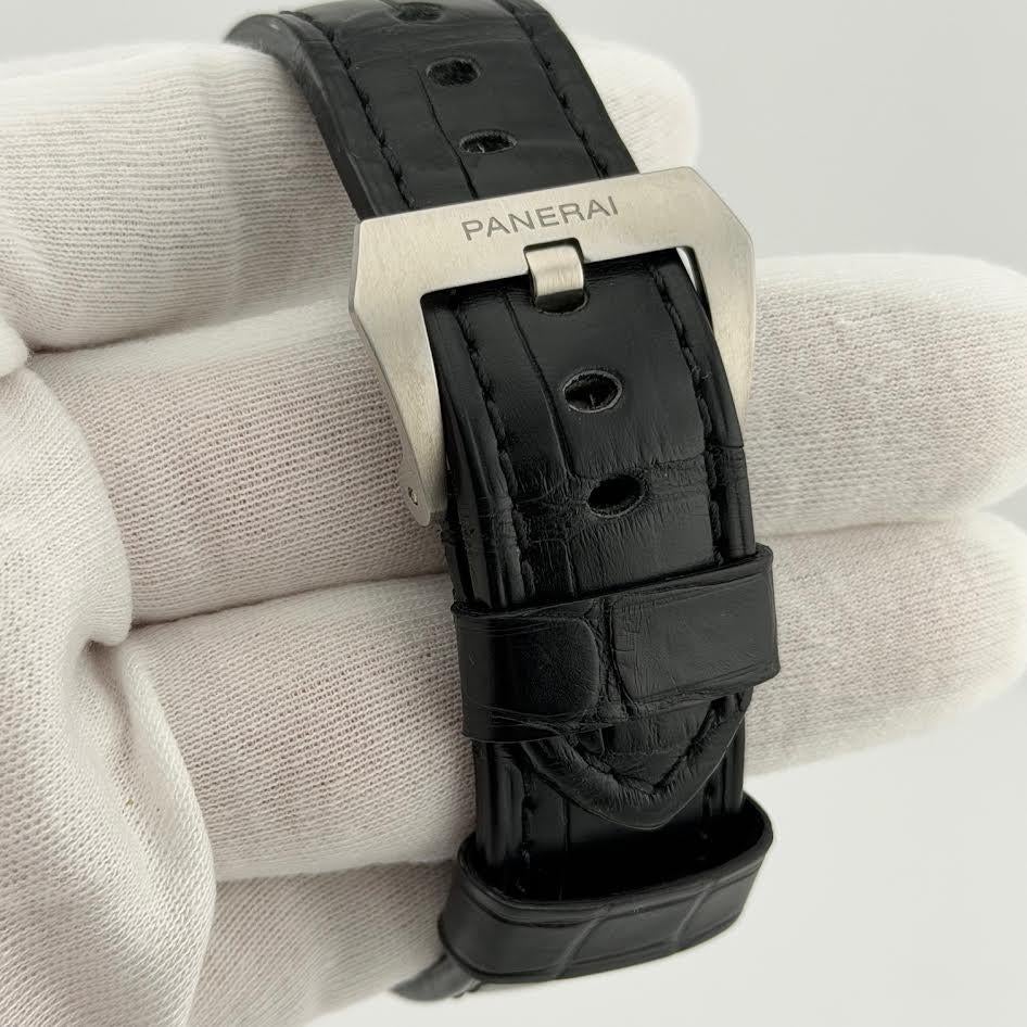 De los hombres Panerai Luminor 1950 3 Days GMT Power Reserve PAM01321 44mm Steel Box Papers en venta