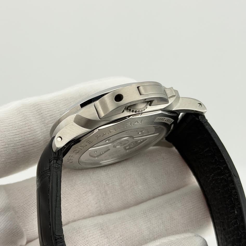 Panerai Luminor 1950 3 Days GMT Power Reserve PAM01321 44mm Steel Box Papers en venta 2