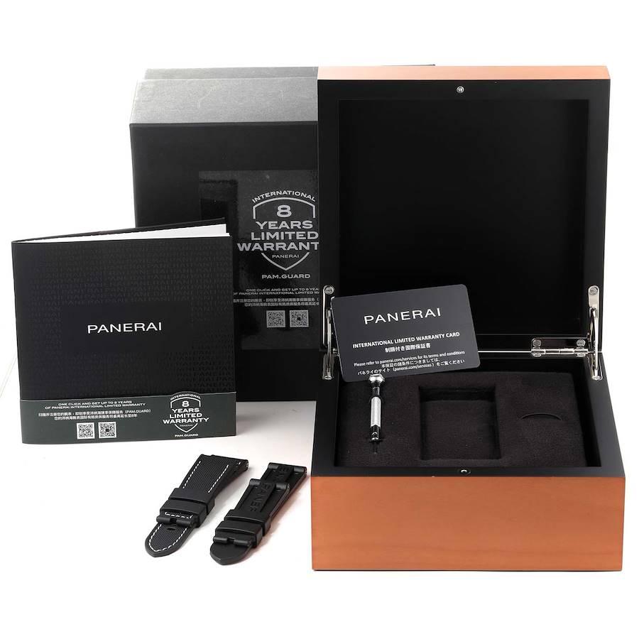 Panerai Luminor 1950 Flyback Takashi Sorimachi Ceramic Watch PAM01275 Unworn For Sale 4