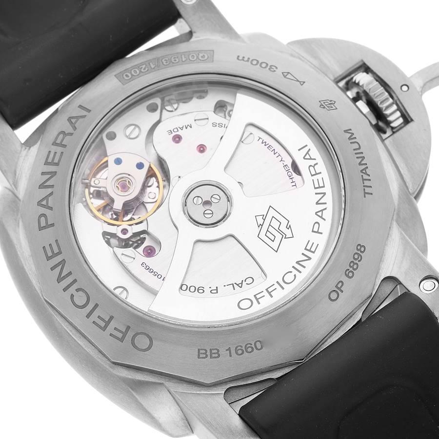 Panerai Luminor 1950 Marina 3 Days Titanio Orologio Uomo PAM00351 Scatola Documenti 2