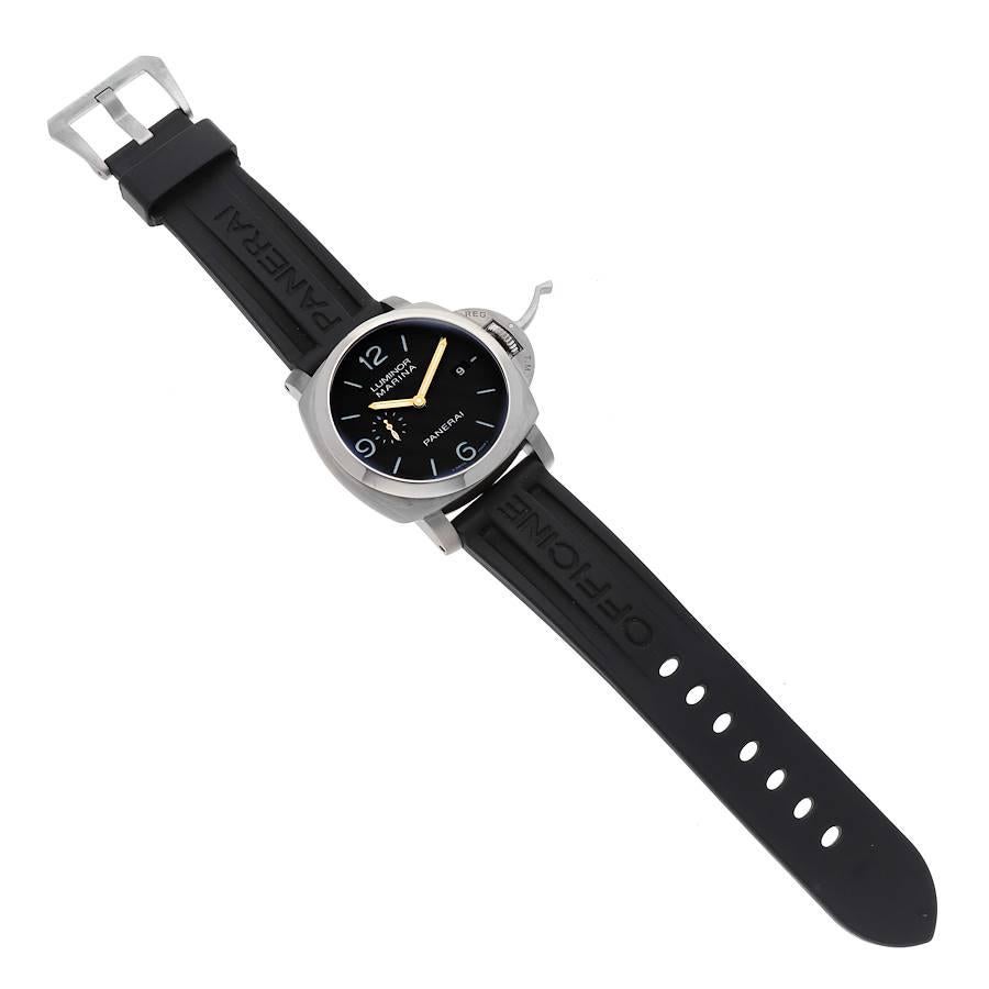 Panerai Luminor 1950 Marina 3 Days Titanio Orologio Uomo PAM00351 Scatola Documenti 4